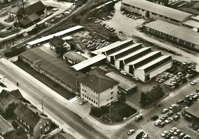 Company and factory buildings
