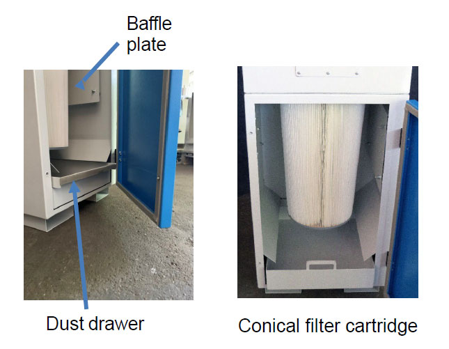 Dust extraction unit PC 01