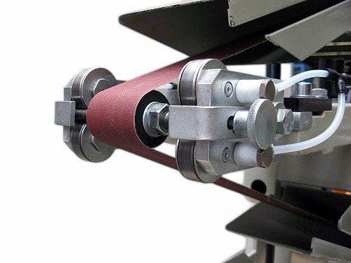 KS 350-AK avec refroidissement par air pour petits rayons, avec 1 rouleau de contact Ø 15 - 80 mm, largeur 50, 75 mm
