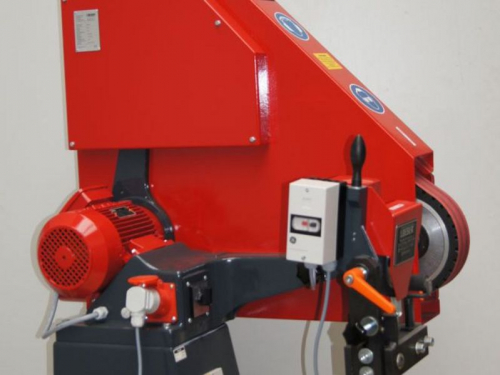 KS 360 with BC cylindrical grinder swiveled to the side