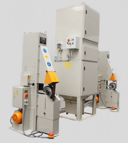 Contact grinding machine type KS 100 with suction