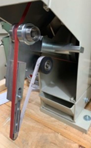 Abrasive belt grinding machine, type KS 363 table version